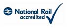 National Rail accredited logo