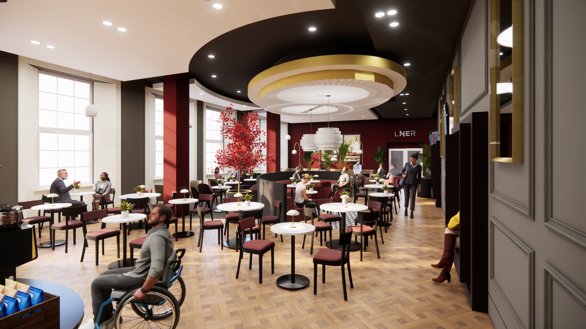 New Year, New Lounge: King's Cross LNER First Class Lounge to undergo major refurbishment | LNER
