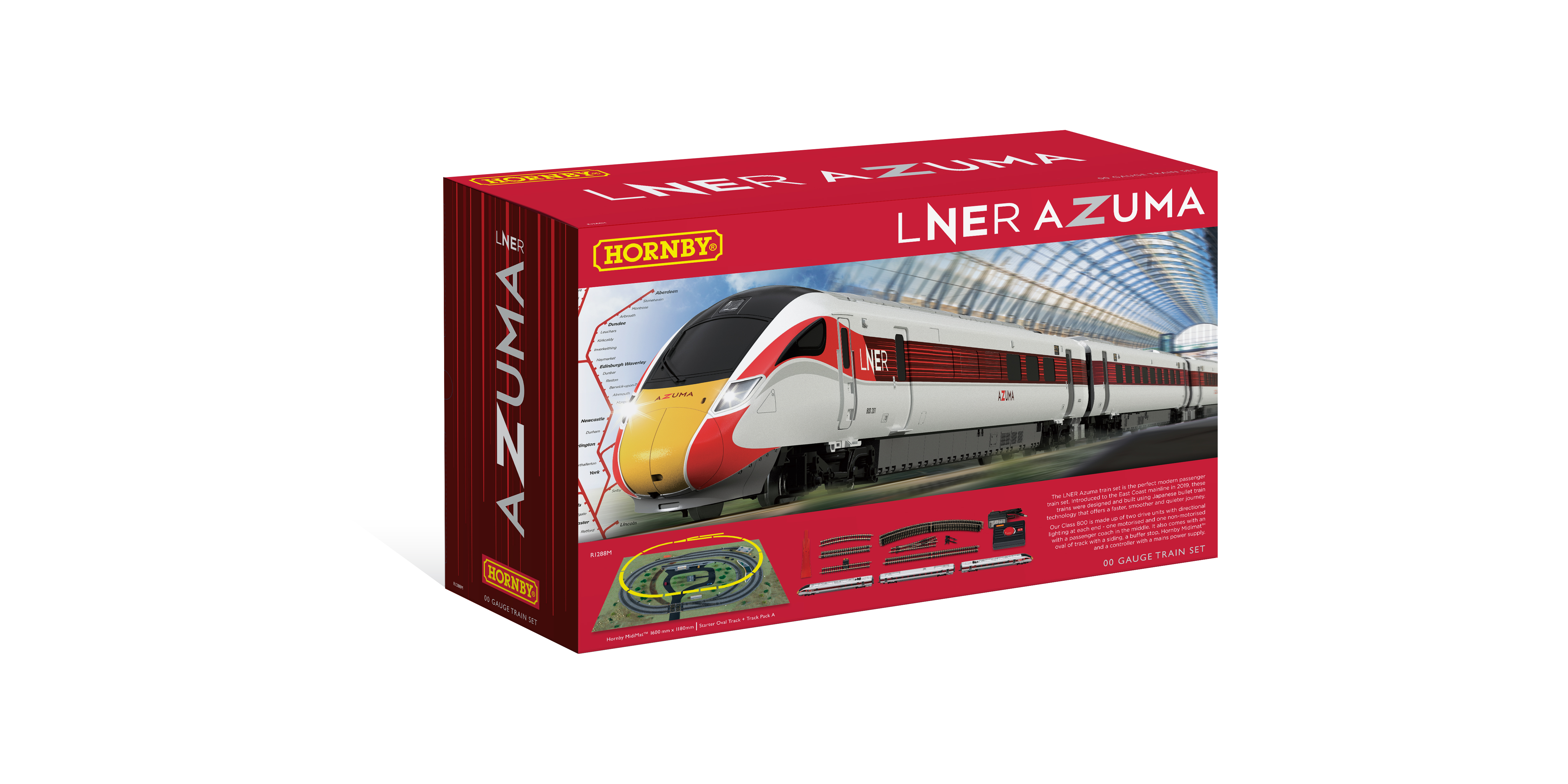 LNER Azuma High Speed Train Set - 800201 LNER Azuma High Speed Train Set - 800201